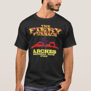 Arches National Park Wandelaars Fiery Furnace Trai T-shirt