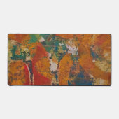 Arches Orange, Un Abstrait d'Impression Gel (Recto)