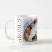 Arches Parc National Café Mug (Gauche)