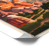 Arches Parc National Litho Poster (Coin)