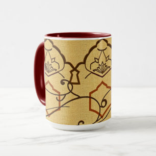 Arches tissées tactiles Mug à motif islamique te