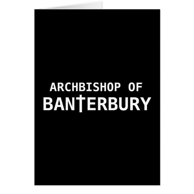 Archevêque de Banterbury 2 (Devant)