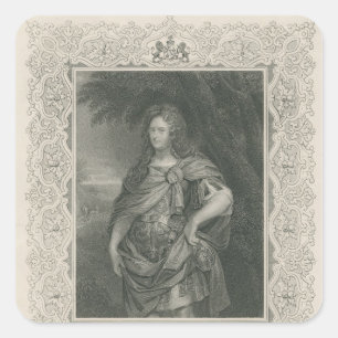 Archibald Campbell Vierkante Sticker