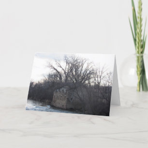 "Archibald Mill Ruins" Birthday Kaart #1
