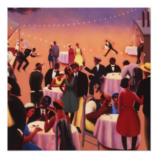 Archibald Motley  Art Deco Glossy Perfect Poster
