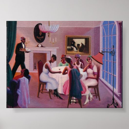 Archibald Motley - Cocktails Peinture Art Déco 192 (Devant)