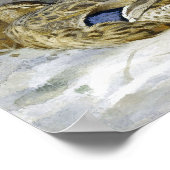 Archibald Thorburn Winter Landschap met Mallard Poster (Hoek)