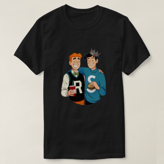 Archie en Jughead Classic T-shirt (Design voorkant)