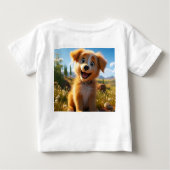 Archie - Geel Lab Retriever Puppy (Achterkant)