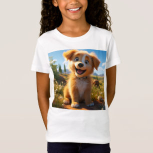Archie - Geel Lab Retriever Puppy T-shirt