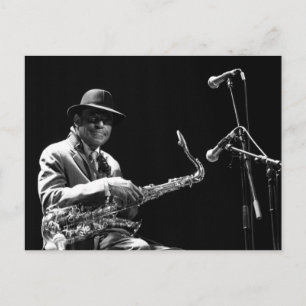 Archie Shepp 1 van P. Baud Banlieues Bleues 2010 Briefkaart