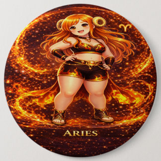Archief Sterrenstelsel: Aries Phoenix Ronde Button 6,0 Cm