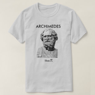 Archimedes Likes Pi T-shirt