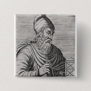 Archimedes Vierkante Button 5,1 Cm