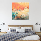 Archite Granite Canvas Art (Insitu (Slaapkamer))