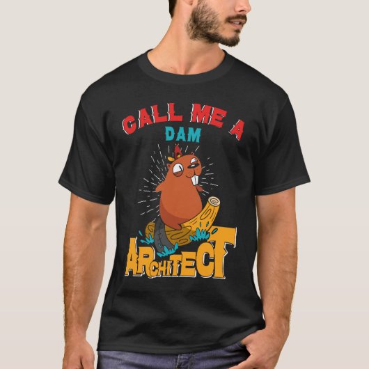 Architect Beaver Dam T-shirt (Voorkant)