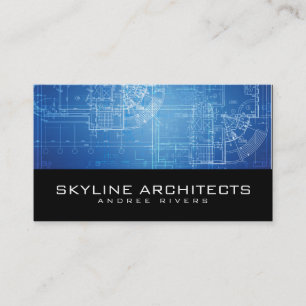 Architect, Builder, algemene contractant Visitekaartje