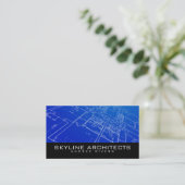 Architect, Builder, algemene contractant Visitekaartje (Staand voorkant)