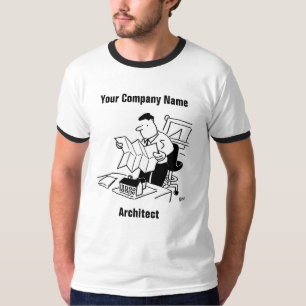 Architect Cartoon T-Shirt
