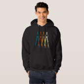 Architect Compass Construction Blueprint Plan Arch Hoodie (Voorkant volledig)