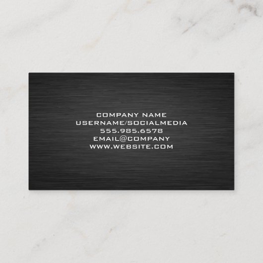 Architect Compass Tools Visitekaartje (Achterkant)