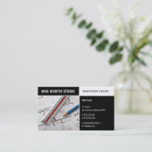 Architect | Design voor architectuur Visitekaartje (Staand voorkant)