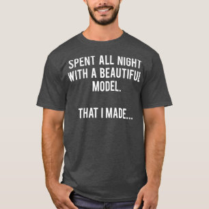 Architect en zijn mooie model t-shirt