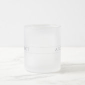 ARCHITECT Frosted Glass Mok / Grijs (Center)