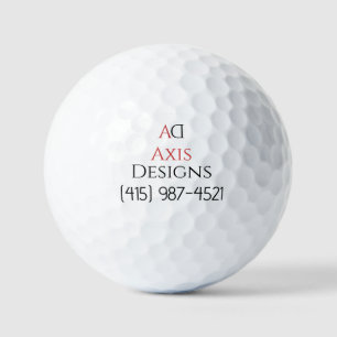Architect Golfbal Blueprint Branding Golfballen