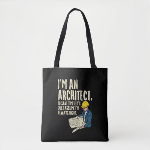 Architect - Ik ben architect Draagtas