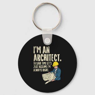 Architect - Ik ben architect Sleutelhanger