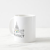 Architect Koffiemok (Voorkant links)