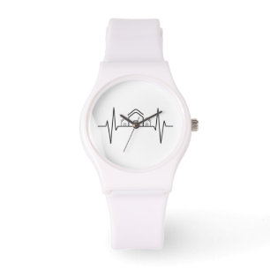 Architect - Kunstversleten huizen voor architect Horloge