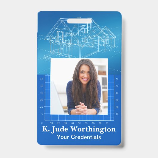 Architect Lasso Badge - Zie achterzijde (Voorzijde)