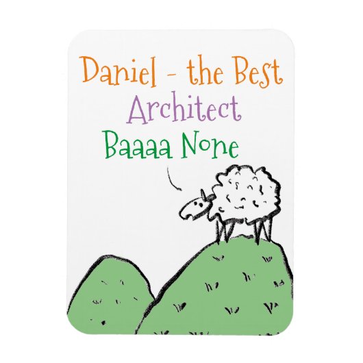 Architect Magneet (Verticaal)