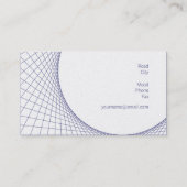 architect | Modern Visitekaartje (Achterkant)