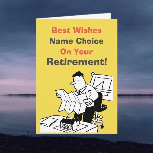 Architect of stadsplanner pensioen Kaart