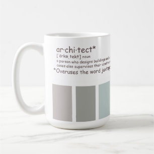 Architect. Overmatig gebruik Juxtaposition Coffee Koffiemok