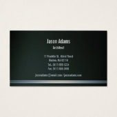 Architect Perfect House | Beroepsbeoefenaars Visitekaartje (Achterkant)