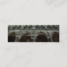 Architect-profielkaart - mini visitekaartje