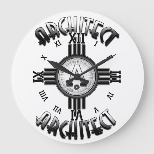 Architect Retro - Architects Merch Grote Klok (Voorkant)