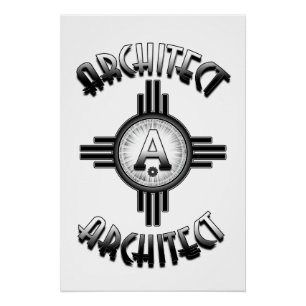 Architect Retro - Architects Merch Perfect Poster