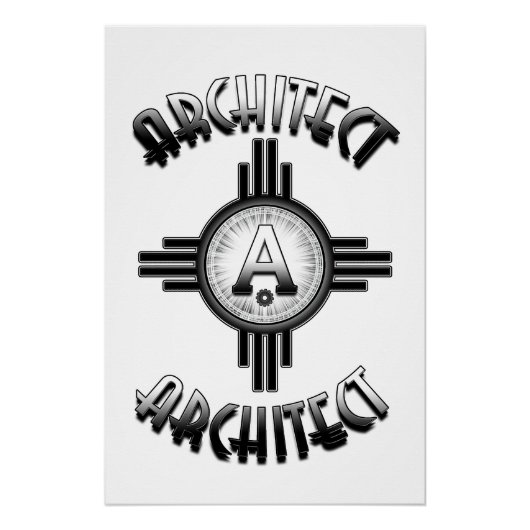 Architect Retro - Architects Merch Perfect Poster (Voorkant)