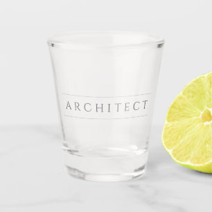 ARCHITECT Shotglas / Grijs Shot Glas