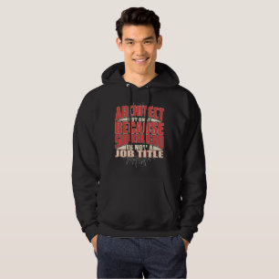 Architect Superheld Hoodie