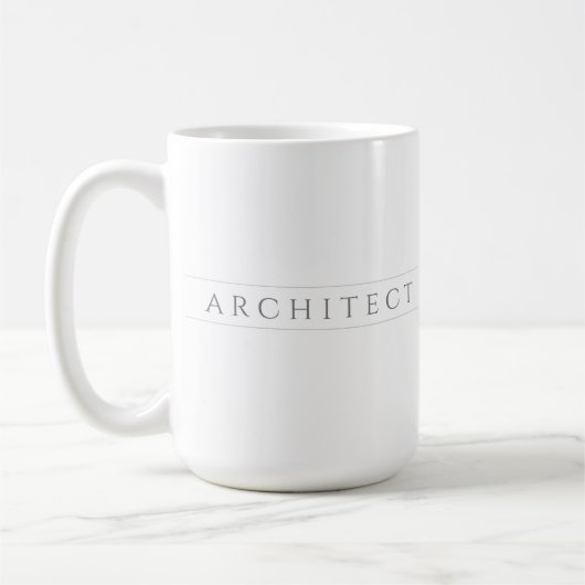 ARCHITECT Tall White Mok / Grijs (Links)