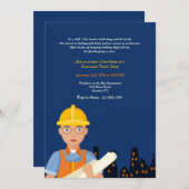 Architect ter plaatse  kaart (Voorkant / Achterkant)