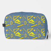 Architect Tools Geborduurd Monogram Toilettasje (Voorkant)