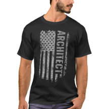 Architect USA Vlag Vervuild ontwerp