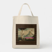 Architect van je kleine Surreal Collage Tote Bag (Achterkant)
